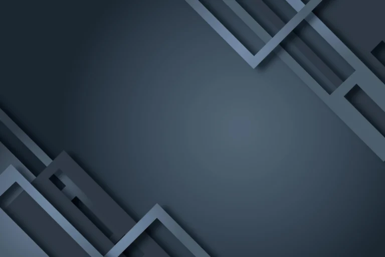 Gray background with silver chains on both corners